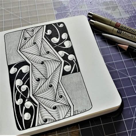 zentangle tutorials.